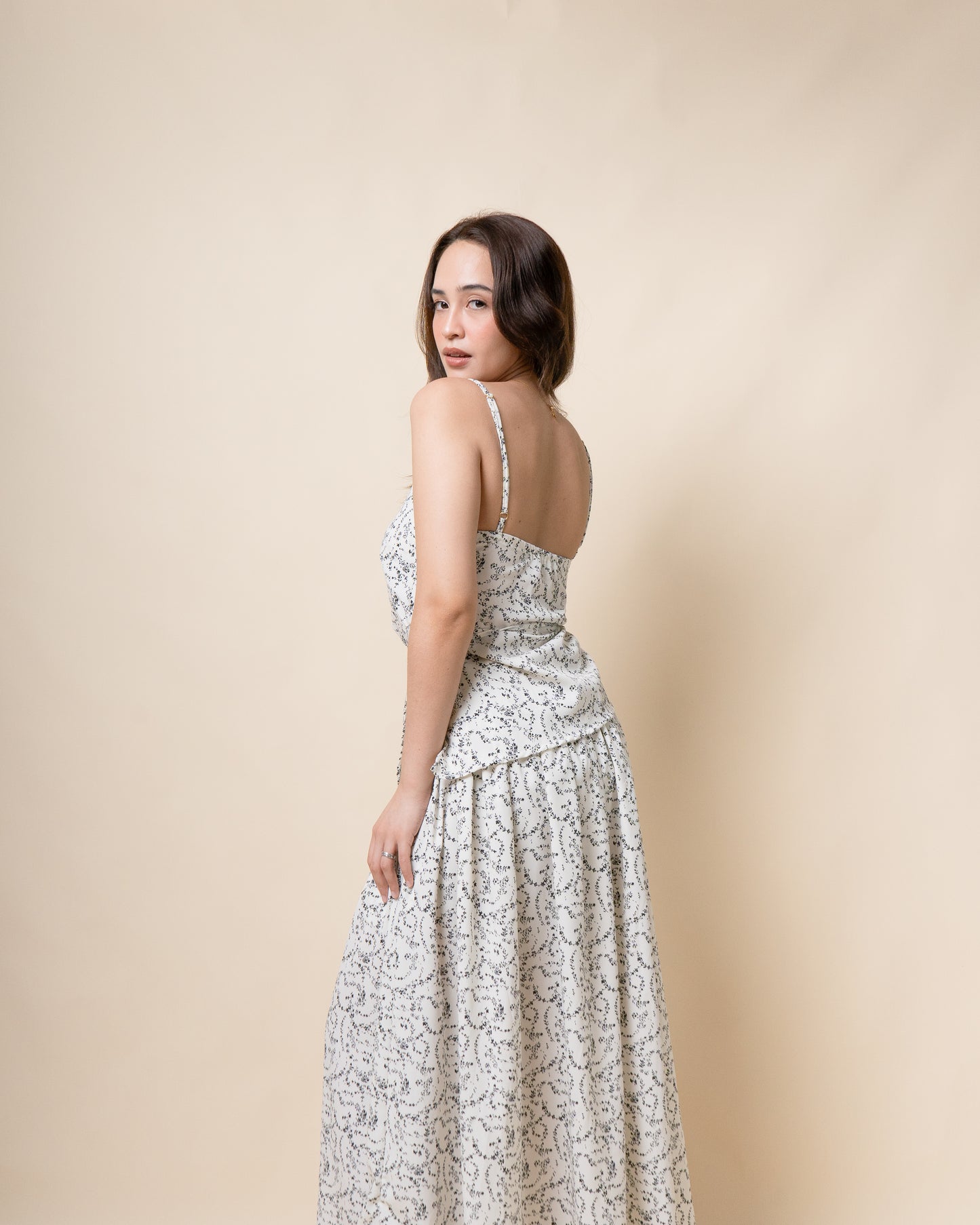 CYRESE Camisole + Midi Skirt Set