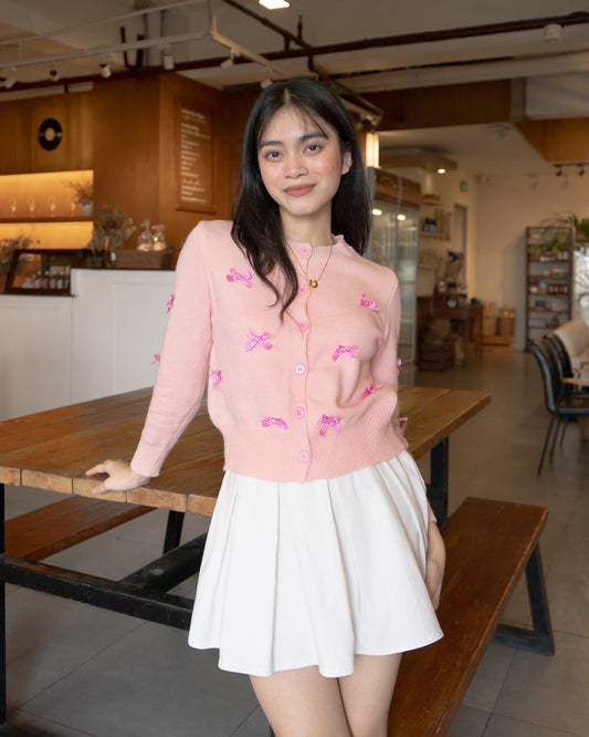 BARBETTE Ribbon Cardigan