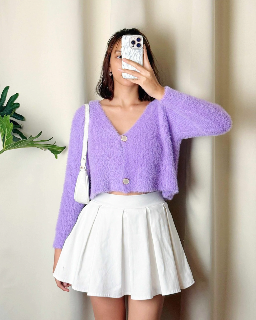 TATIANA Faux Fur Cardigan